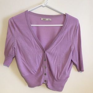 Cropped cardigan